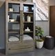 YHD Exposure II Ash Gray 2-Door Cabinet-3