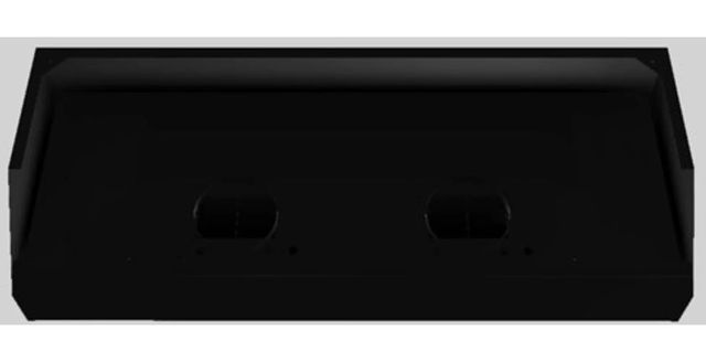 Vent-A-Hood® Designer Series 66" Black Wall Mounted Range Hood-3