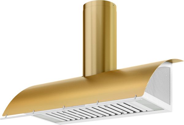 Zephyr Okeanito 48" Brushed Gold Wall Mounted Range Hood -2