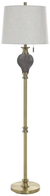 Stylecraft Soot Gold Floor Lamp-0