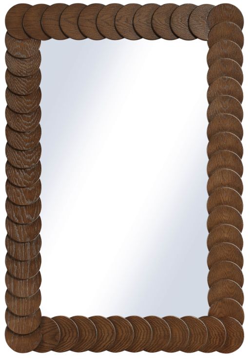Meridian Furniture Revolve Brown Mirror-0