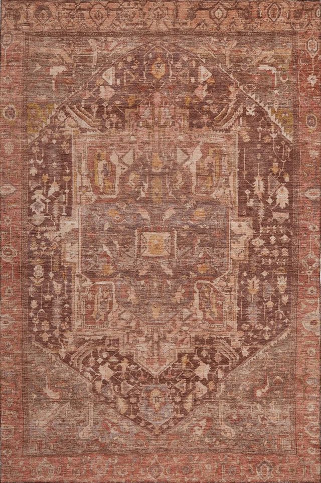 Dalyn™ Rug Company Solace SL14 Burgundy 5'x8' Area Rug-0