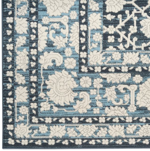 Nourison Home™ Grace Blue 5'x7' Area Rug-3