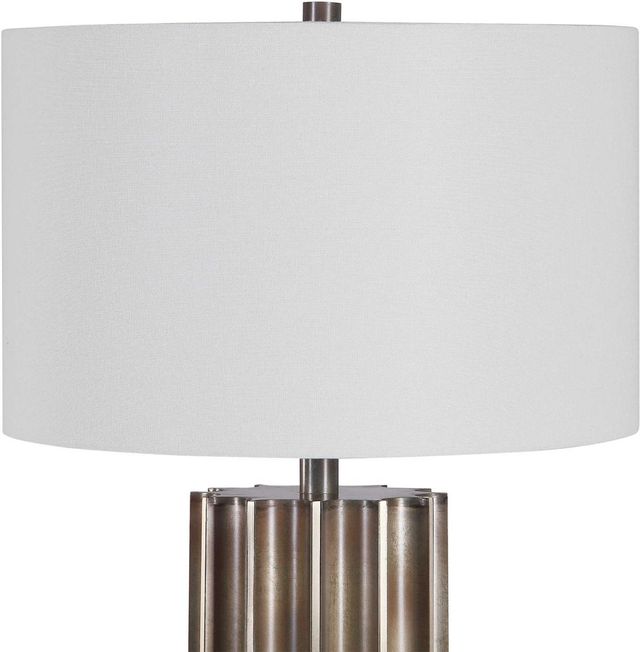 Uttermost® Khalio Aged Gunmetal Table Lamp-4