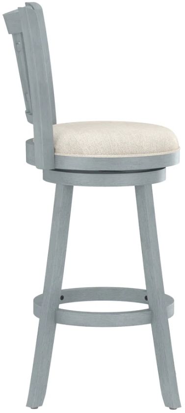 HH2 Home Glenway Brushed Gray Bar Height Stool-3