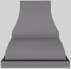 Vent-A-Hood® Designer Series 60" Gunsmoke Island Range Hood-1