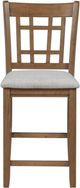 Homelegance® Junipero Brown/Light Gray Counter Height Chair-2