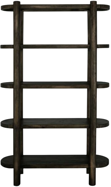 International Furniture Direct Balam Bookcase - Thumbnail 3