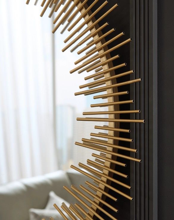 Signature Design by Ashley® Wainport Gold Accent Mirror-4