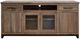 International Furniture Direct Natural Parota Brown 80" TV Stand-2