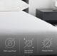 Malouf® Five Sided® King Mattress Protector-2