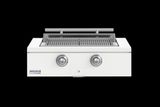 Matte White, Stainless Steel