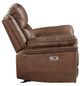 New Classic® Home Furnishings Ryland Brown Power Glider Recliner-4