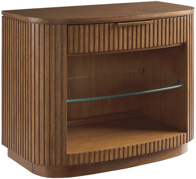 Lexington Home La Costa Tustin Brown Open Nightstand-0