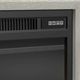 Elements International Westland 4-Piece Almond Entertainment Unit with 71" TV Console-2