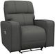 La-Z-Boy® Maddox Slate Leather Power Wall Recliner with Headrest and Lumbar-0