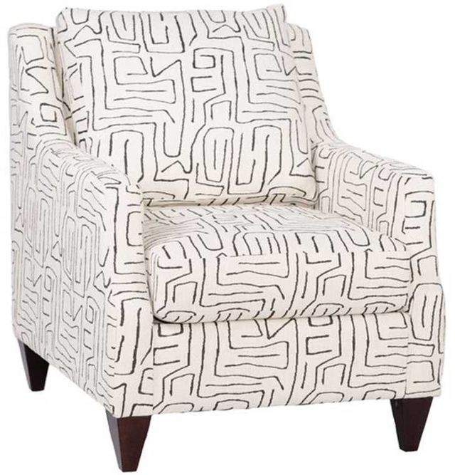 Marshfield Furniture Jordan Black/White Accent Chair-0