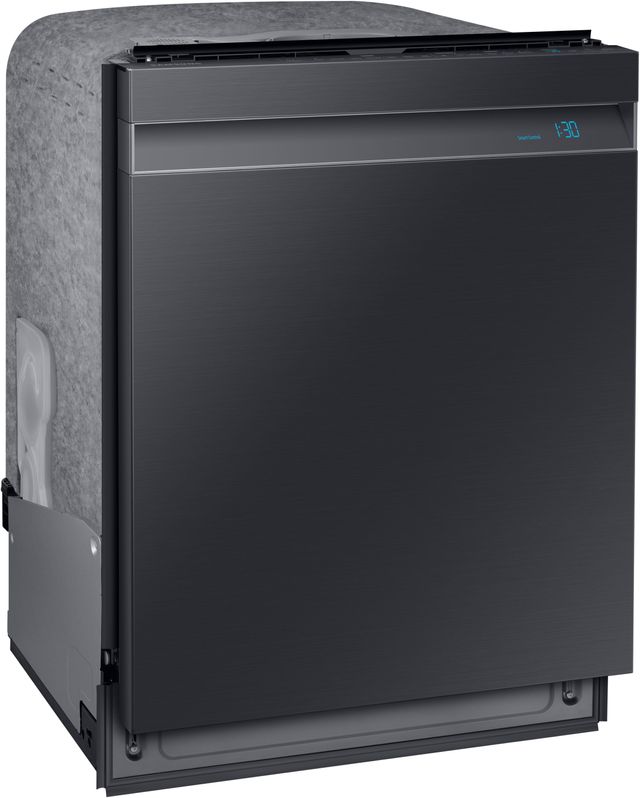 Samsung 24" Fingerprint Resistant Black Stainless Steel Top Control Built In Dishwasher-2