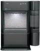 GE® Opal™ 13" 38 lb. Black Stainless Steel 2.0 Nugget Ice Maker-0