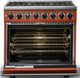 Viking® 7 Series 36" Spiced Cider Pro Style Dual Fuel Range-1