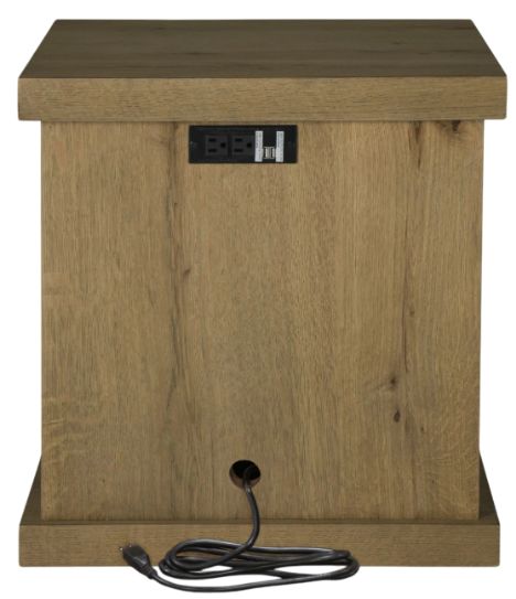 Signature Design by Ashley® Brinstead Light Brown Chairside End Table-3