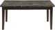 Homelegance® Decatur Dark Cherry Dining Table with Marble Top-2