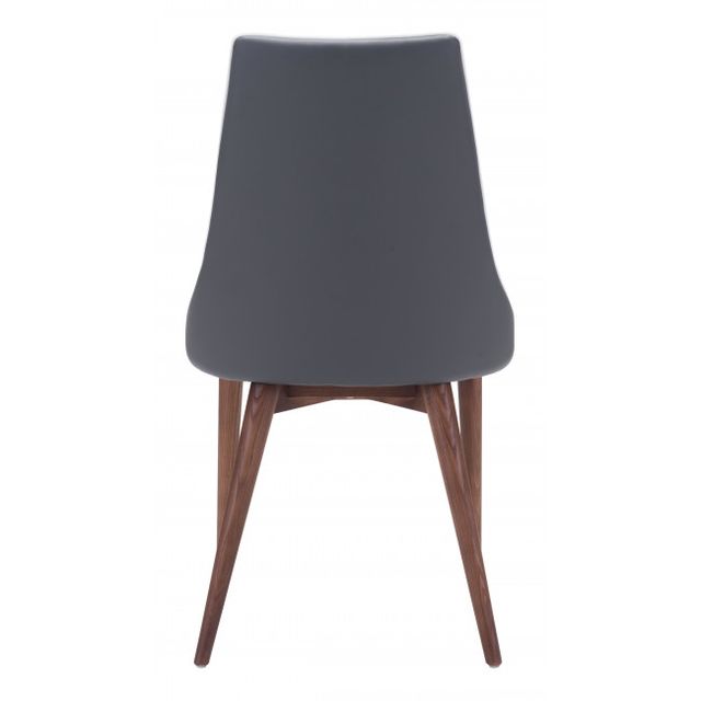 Zuo® Modern Moor Dark Gray Dining Chair-3