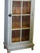 Million Dollar Rustic Tiffany Blue/Light Brown Cabinet-1