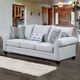 Furniture of America® Aberporth 2-Piece Gray Living Room Seating Set-1