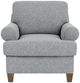 Flexsteel® Moxy Silver Tweed Chair-0