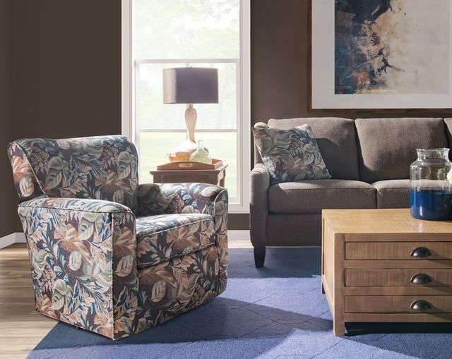 Craftmaster® Customizable Craftmaster Essentials 35" Swivel Chair-1