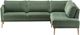 Luonto® Furniture Viola Green Right-Arm Facing Sofa Sectional and Chaise-0