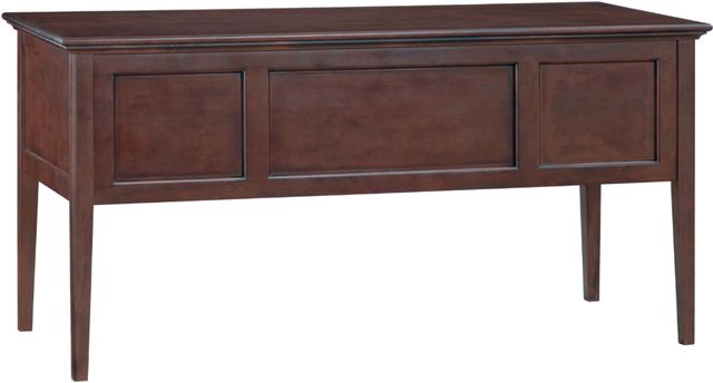 Whittier Wood® Furniture McKenzie Caffe 4-Drawer Desk-2