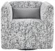 Homelegance® Finnegan Gray Swivel Chair-2