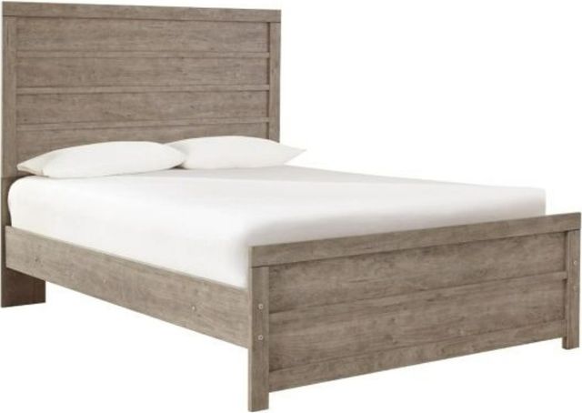 Signature Design by Ashley® Culverbach 4-Piece Gray Full Panel Bed Set-1