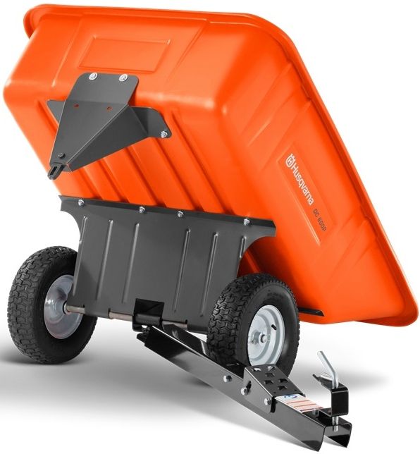 Husqvarna® 10 Cu. Ft. Poly Swivel Dump Cart-1