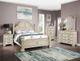 Furniture of America® Pamphilos Antique White 5-Piece Queen Panel Bed Set-0