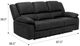 Emerald Home Navaro Black Manual Reclining Sofa-4