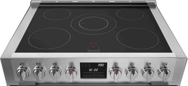Fulgor Milano Sofia 36" Stainless Steel Professional Pro Style Induction Range-2