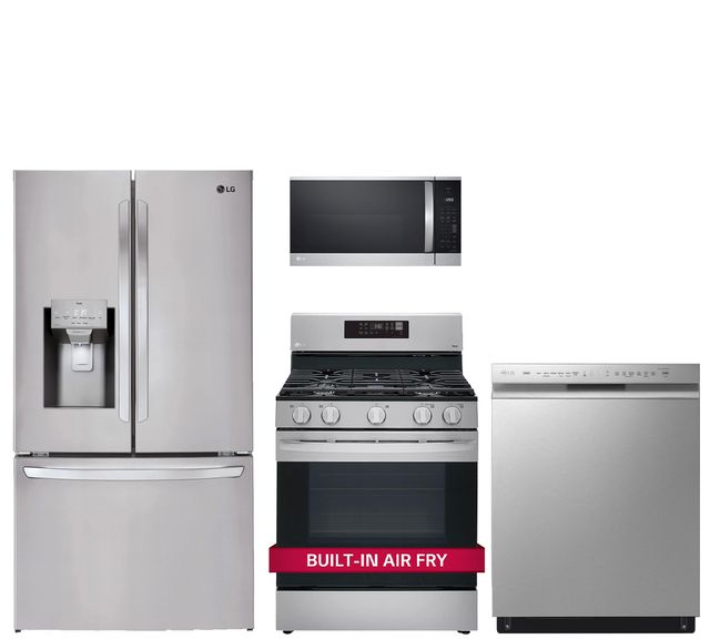 LG 4 Piece Stainless Steel Kitchen Package-0