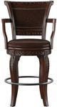 Steve Silver Co. Antoinette Brown Swivel Bar Stool-3