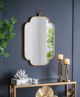 A & B Home Antique Gold Candle Holder-4