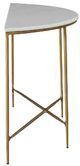 Bassett® Furniture Keswick Bronze Demilune Console Table-1