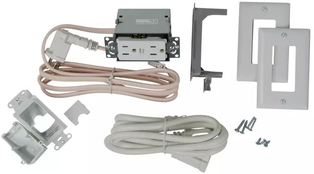 Sanus® White In-Wall Power Kit for TV Media In-Wall Box-1