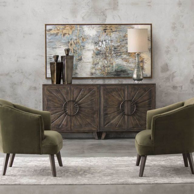 Uttermost® Behind The Falls Hand Painted Canvas-1
