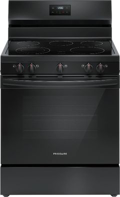 Frigidaire® 30" Black Freestanding Electric Range