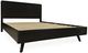 Jofran Inc. Marlowe Black King Panel Bed-0