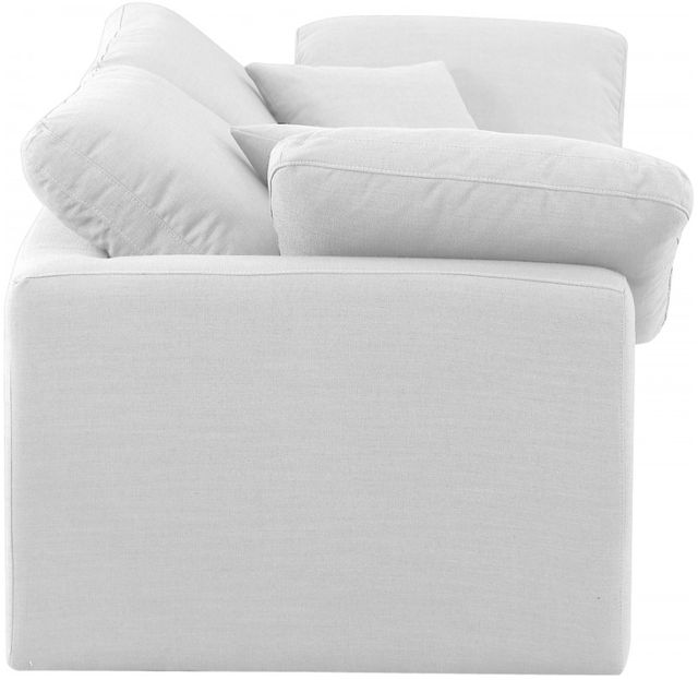 Meridian Furniture Indulge 2-Piece White 70" Sofa-2