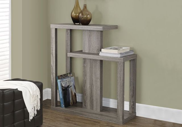 Monarch Specialties Inc. 32"L Dark Taupe Hall Console Table -2