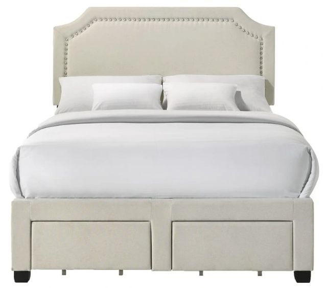 Intercon Tropic Beige Youth Full Storage Panel Bed-2